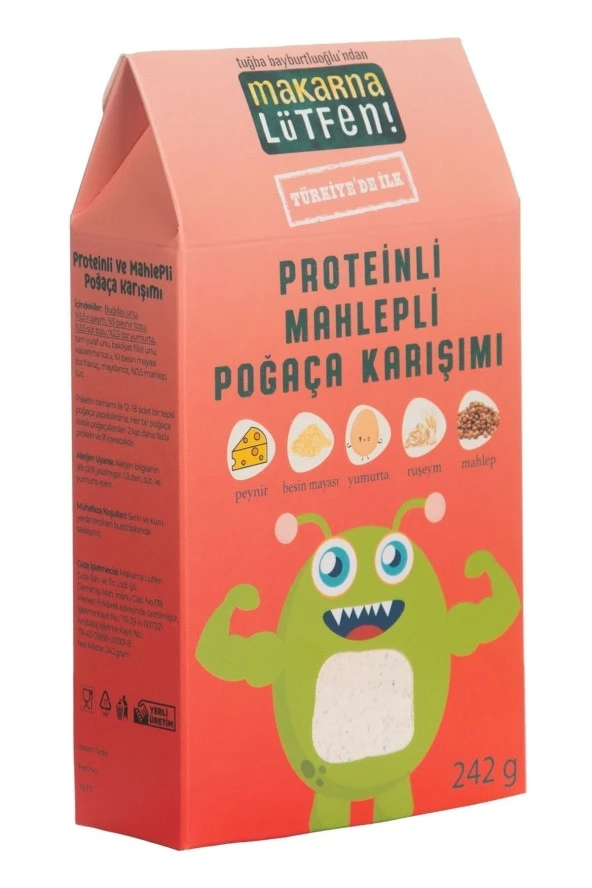 Proteinli & Mahlepli Poğaça Karışımı - 2