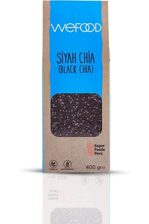 Wefood Siyah Chia - 400 Gr