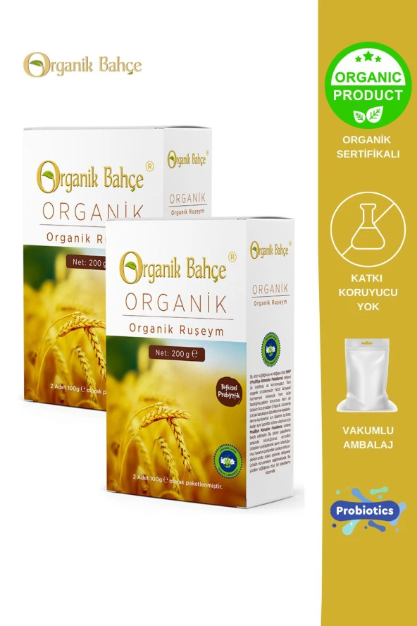 Organik Ruşeym 200gr X2