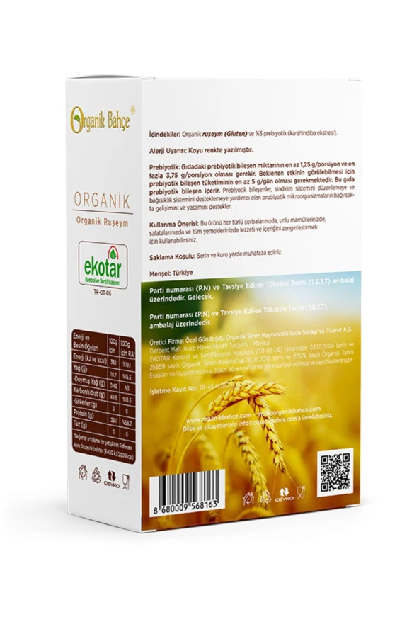 Organik Ruşeym 200gr X2 - 2