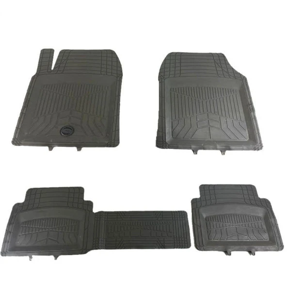 Bmw 3 E90 için 3D Havuzlu Universal Paspas Pufi Move Siyah