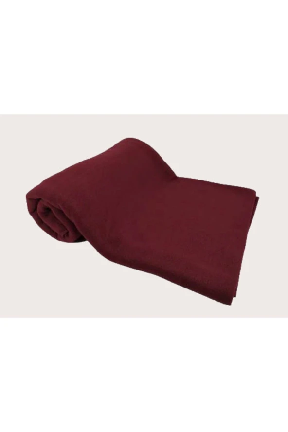 Bordo Evcil Hayvan Outlet Ince Polar Battaniye 85 cm X 90 cm