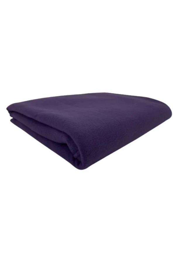 Mor Polar Örtü Koltuk Çek Yat Örtüsü 190 cm X 230 cm - 2