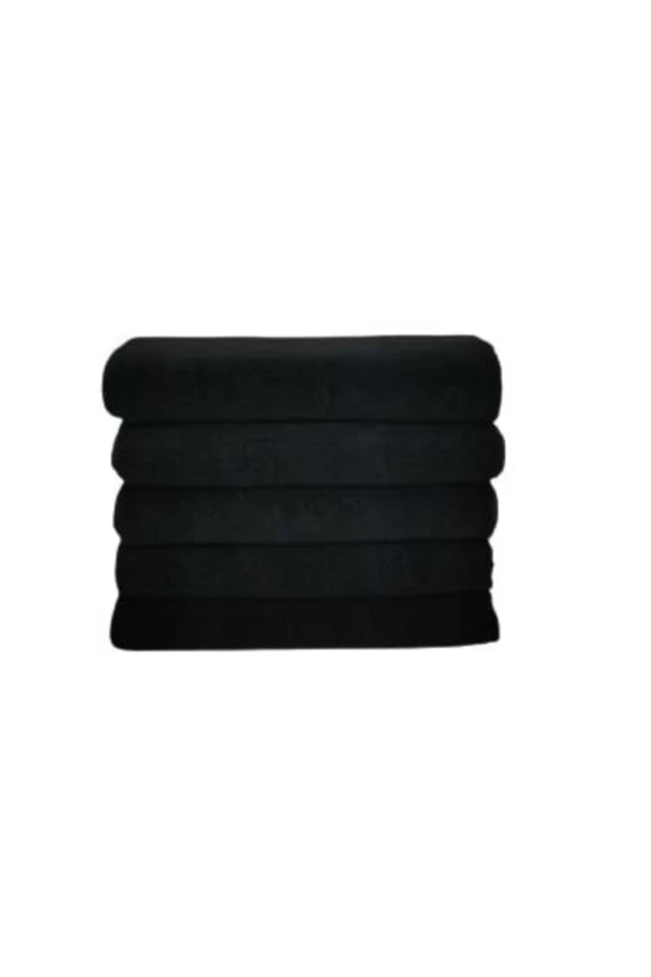 Siyah Polar Şal Cafe Resturant Toptan Polar Şal 5 Adet - 2