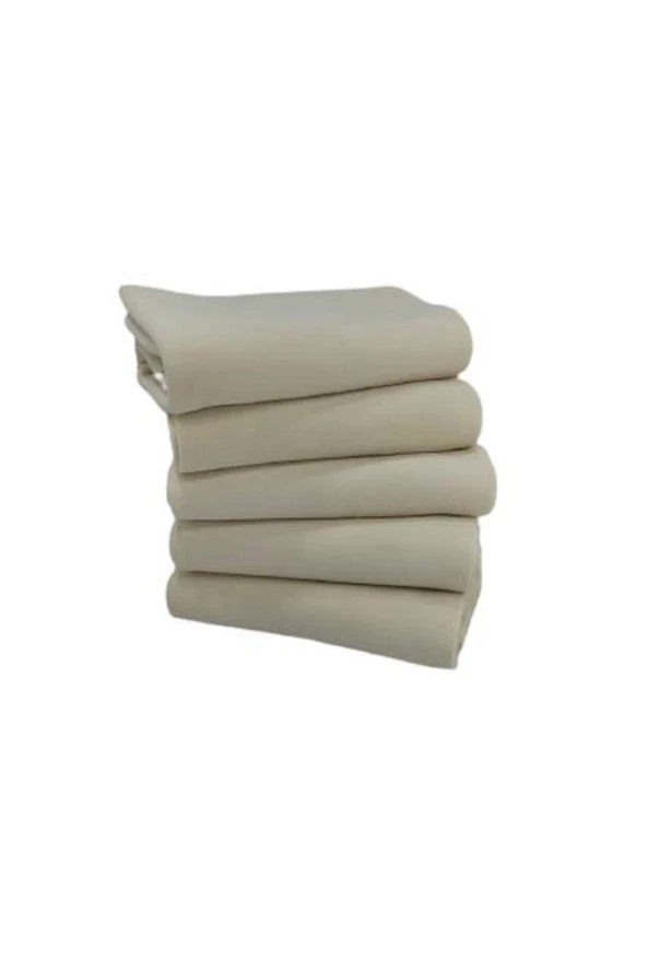 Krem Polar Şal Kaliteli Polar 5 Adet - 2