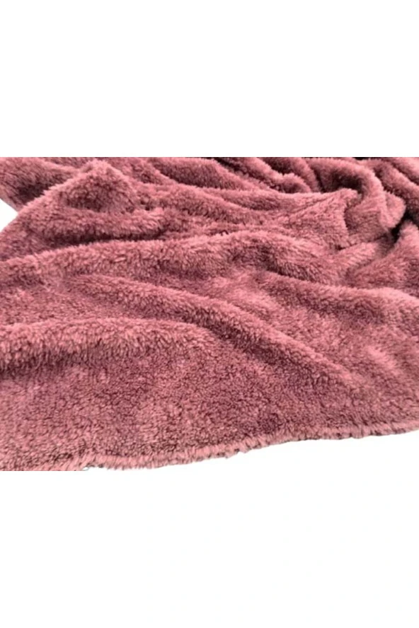 Gül kurusu Renk Wellsoft Tek Kişilik Battaniye , TV Battaniye - 2