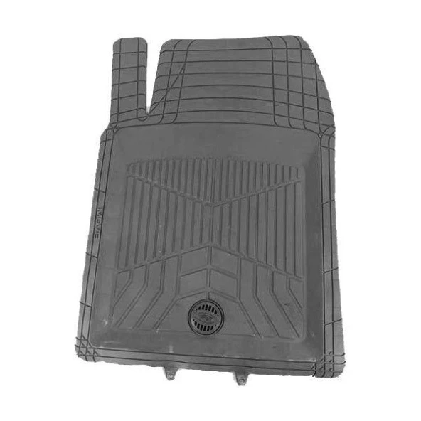 Nissan Maxima Pufi için 3D Havuzlu Move Universal Paspas Mat Gri - Resim 3