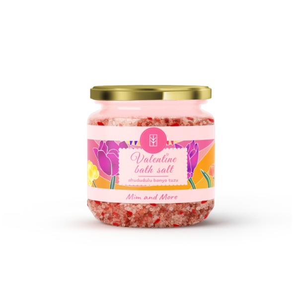 Valentine Bath Salt 2024 - Ahududulu Banyo Tuzu 150 Gr