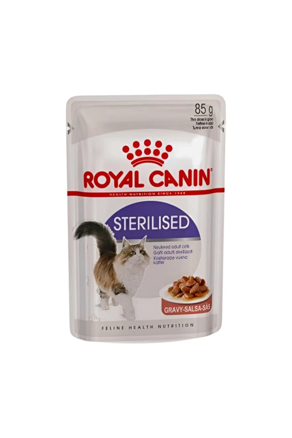 Royal Canin Cat FHN Sterilised Gravy 37 Kedi Konservesi 85 Gr