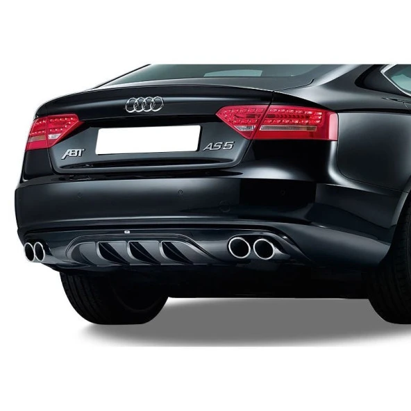 Audi A5 8P3 için A-Style Difüzör (Plastik) - 1