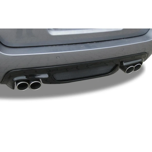 Bmw 5 Serisi için E60 (2004 - 2010) M5 Arka Tampon Eki - Difüzör (Plastik)