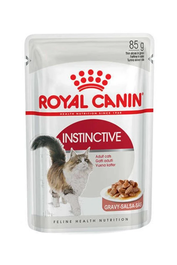 Royal Canin Cat FHN İnstinctive GRAVY-SALSA  Kedi Konservesi-85 Gr