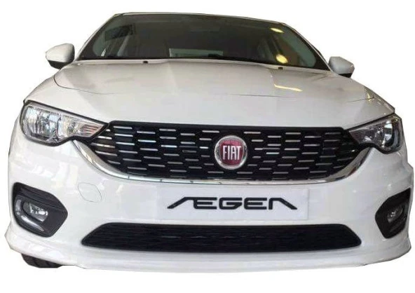 Fiat Egea Hatchback için Sedan Uyumlu (2015 - 2018) Ön Tampon Ek (Plastik) - 1