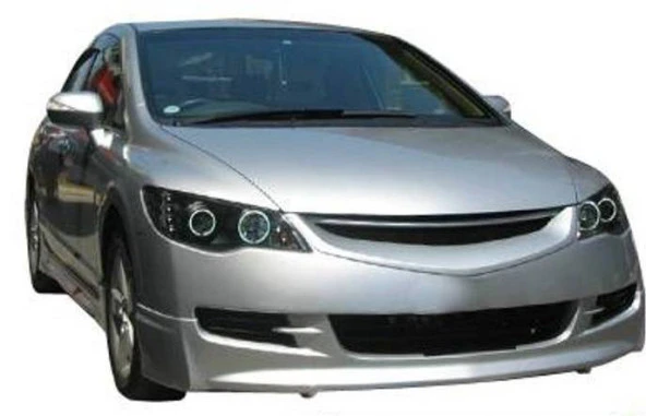 Honda Civic Fd6 için (2006-2009) Makyajsız Ön Tampon Ek (Plastik)