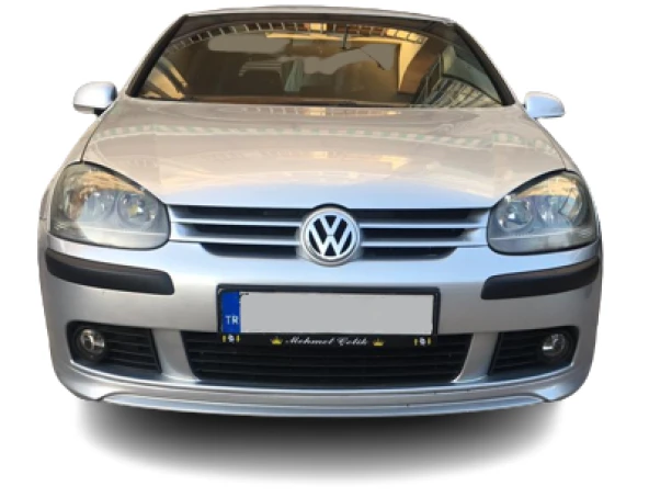 Volkswagen Golf 5 için (2004-2009) Voltex Style Ön Tampon Ek (Plastik)