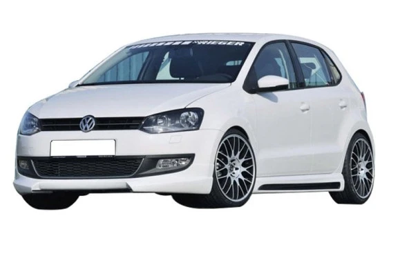 Volkswagen Polo (2010-2014) için Makyajsız Ön Tampon Ek (Plastik)