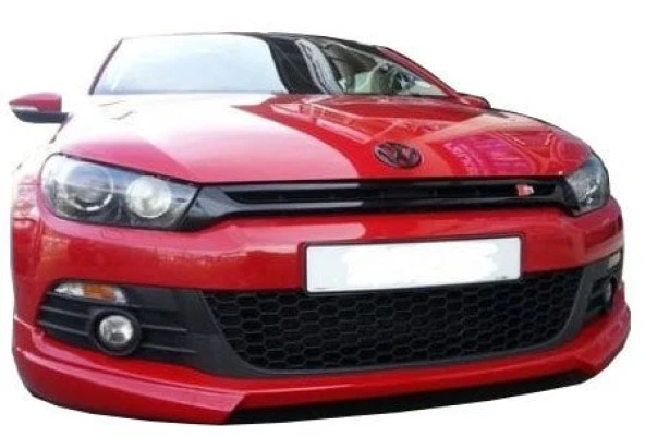 Volkswagen Scirocco (2009-2014) için Ön Tampon Ek (Plastik) - 1