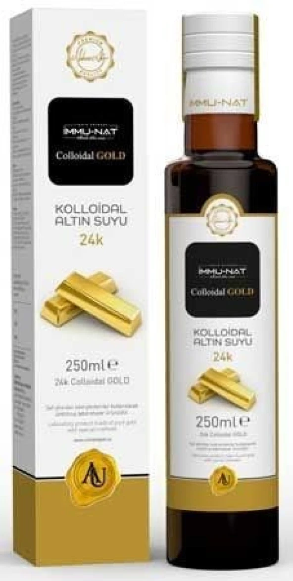İmmunat Colloidal Altın Suyu 20 ppm 250 ml x 2 Adet