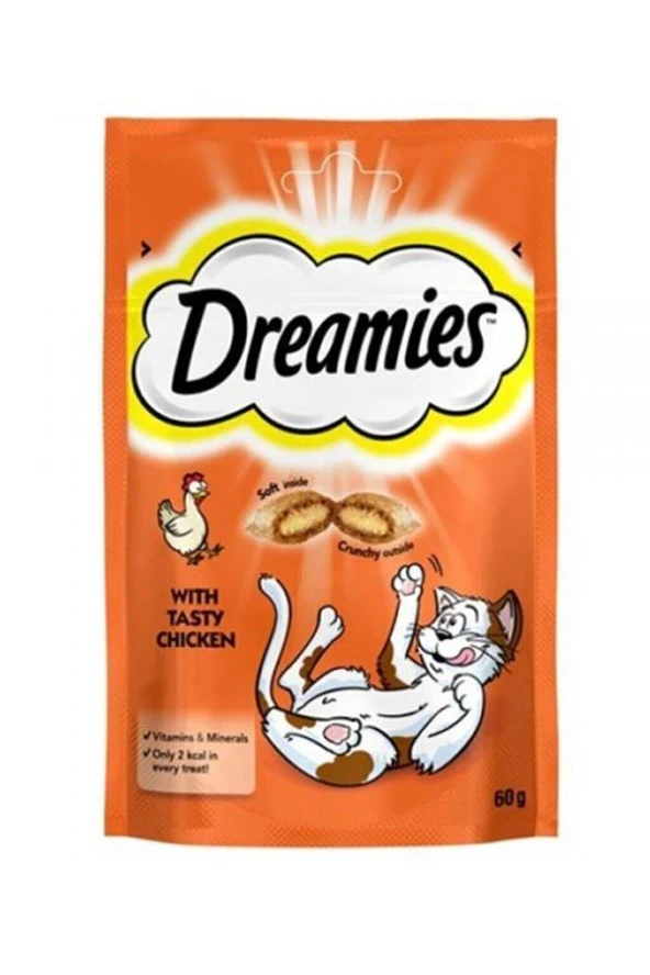 Dreamies Tavuklu Kedi Ödülü 60 Gr