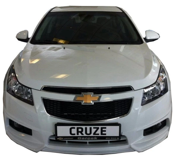 Chevrolet Cruze Sedan için (2009 - 2013) Ön Tampon Ek (Plastik)