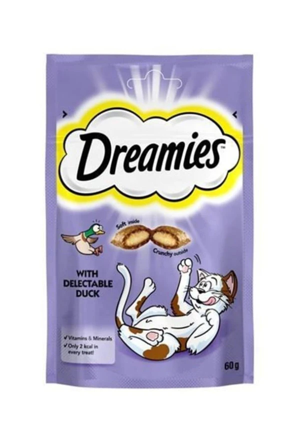 Dreamies Ördekli Kedi Ödülü 60 Gr