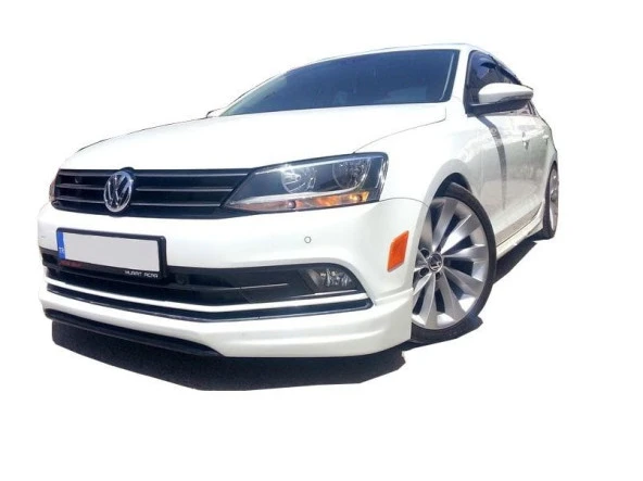 Volkswagen Jetta 6 için Makyajlı 2015-2017 Ön Tampon Ek (Plastik) - 1