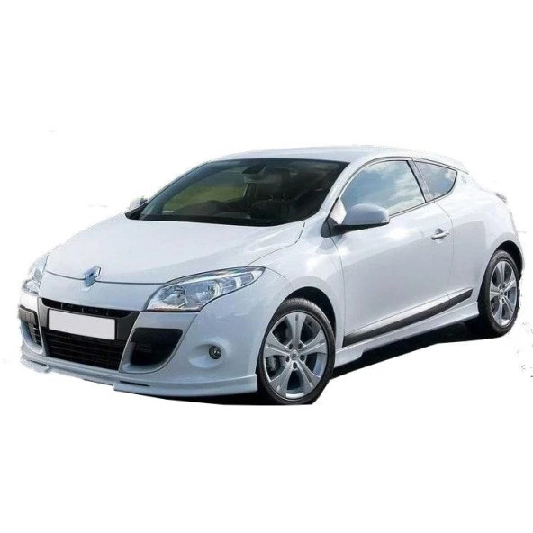 Renault Megane 3 için (2009-2013) Sport Ön Tampon Ek (Plastik)