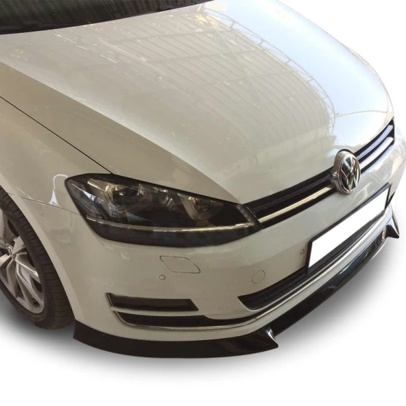 Volkswagen Golf 7 için (2012-2016) Yeni Model Ön Tampon Altı Lip (Plastik)