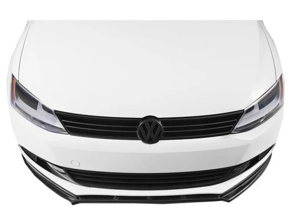 Volkswagen Jetta (2010-2014) için Ön Tampon Altı Lip (Plastik) - 1