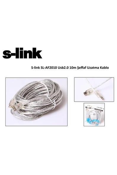Sl-af2010 10mt 2.0 Usb Uzatma Kablosu