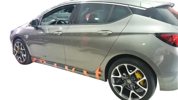 Opel Astra K için 2016 Sonrası Opc Yan Marşpiyel Seti (Plastik) - 1