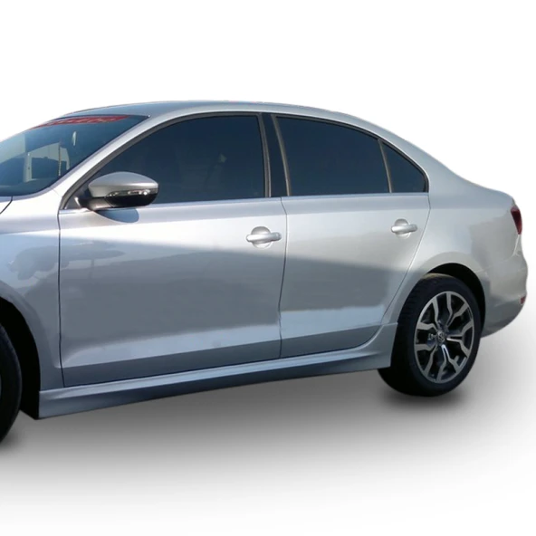 Volkswagen Jetta (2010-2017) için R Still Yan Marşpiyel Seti (Plastik)