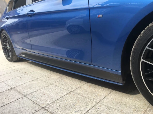 Bmw F30 M için Performance Yan Marşpiyel Altı Lip