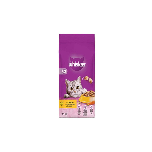 Whiskas Tavuklu Yetişkin Kedi Kuru Maması 1,4 Kg