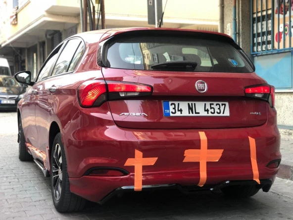 Fiat Egea Hatchback için Arka Ek