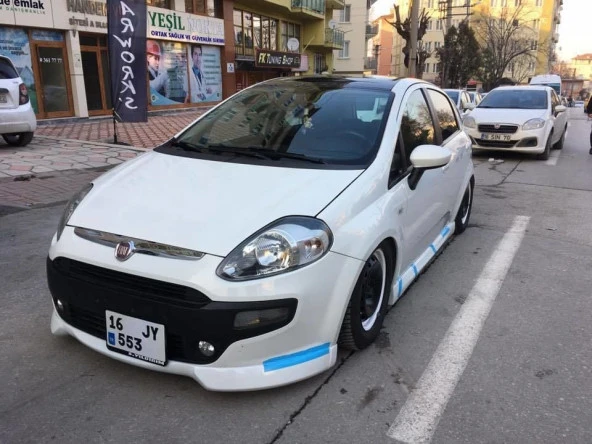Fiat Punto Evo Stimetz Ön Ek Plastik (boyasız)