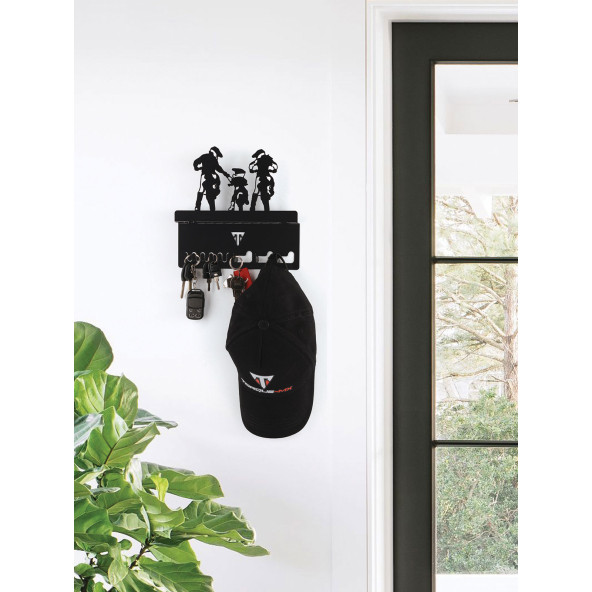 Torque-MX Metal Dekoratif Anahtar Askısı EA5 - Resim 3