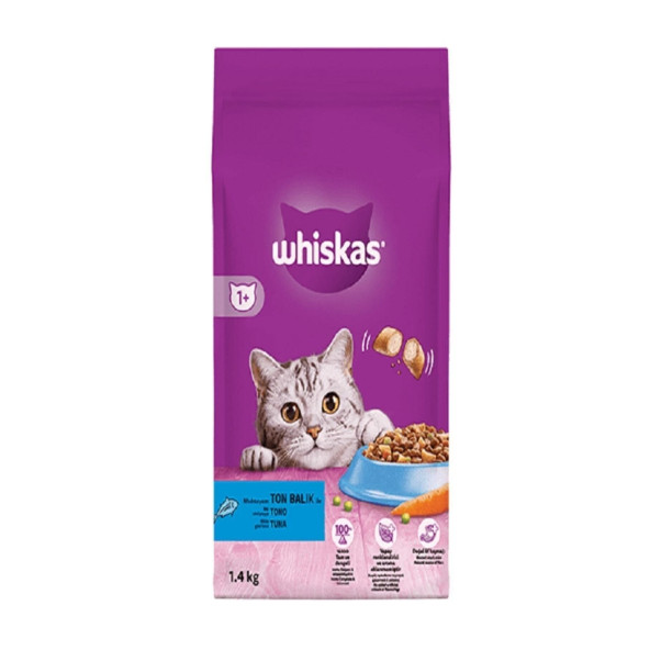 Whiskas Ton Balıklı Yetişkin Kedi Kuru Maması 1,4 Kg