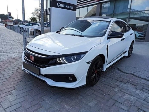 Honda Civic Fc5 için Mugen Makyajlı Ön Ek - 1