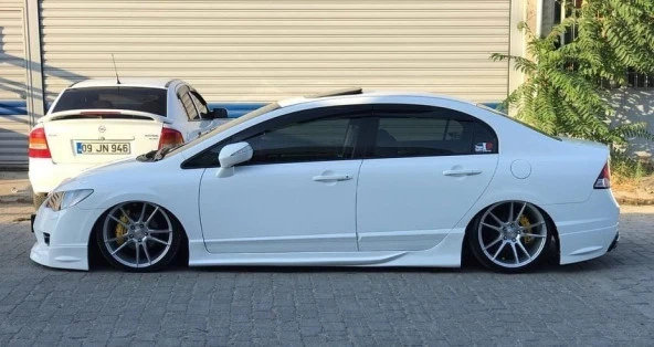 Honda Civic Fd6 için Custom Yan Marşpiyel