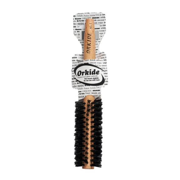 Orkide No:1 Fön Ahşap Saplı Fırça 21cm,Class NO:18 Tarak 18cm ,Saç Yıkama Tarağı (9cmx7cm) Set1 - 6