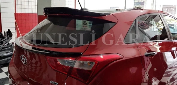 Hyundai İ30 Cam için Altı Spoiler Boyasız