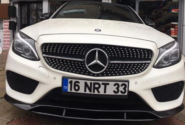 Mercedes W205 C180 için 2 Parça Ön Ek