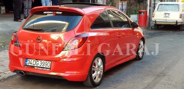 Opel Corsa Uyumlu D 2 Tek Kapı Spoiler ürün görseli 1