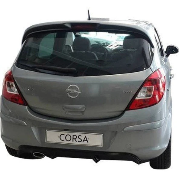 Opel Corsa D için Egzoz Çıkışlı Difüzör Çıkışsız