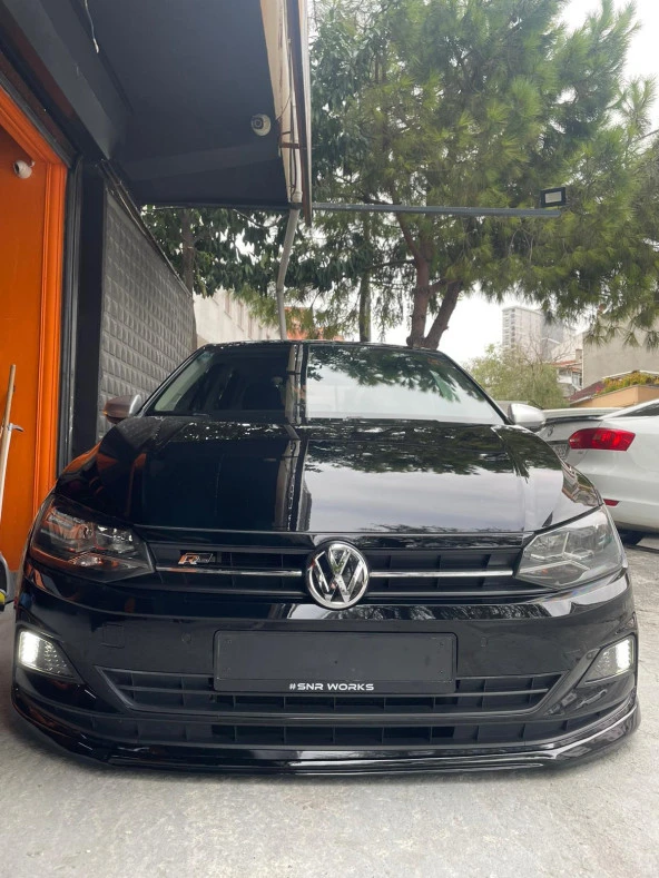 Volkswagen Polo 2018 için Ön Ek (Plastik)