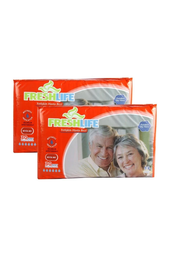 FRESHLIFE Hasta Bezi 60 Adet Large