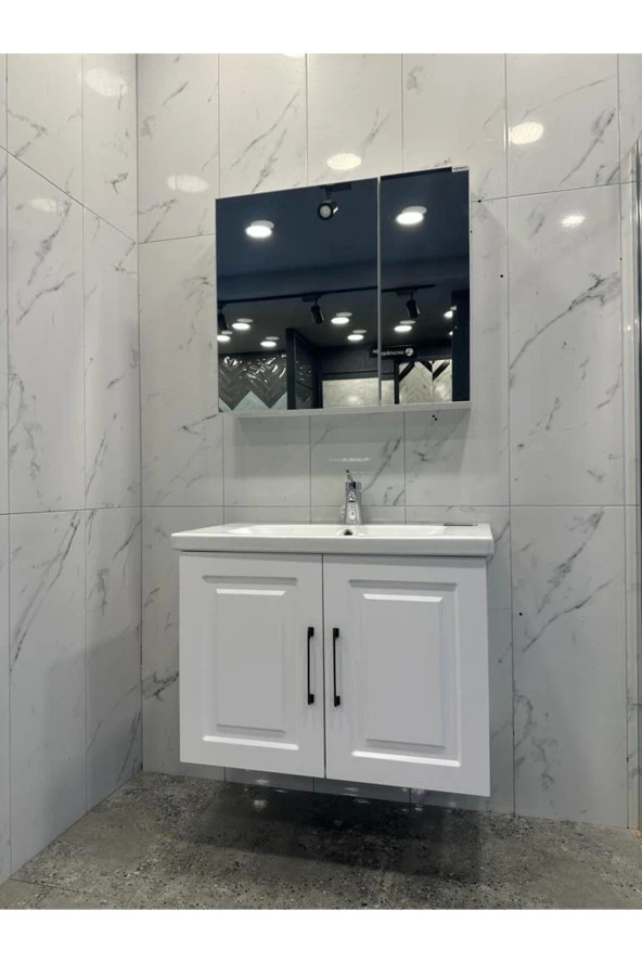 Royal 80 cm Banyo Dolabı Takımı