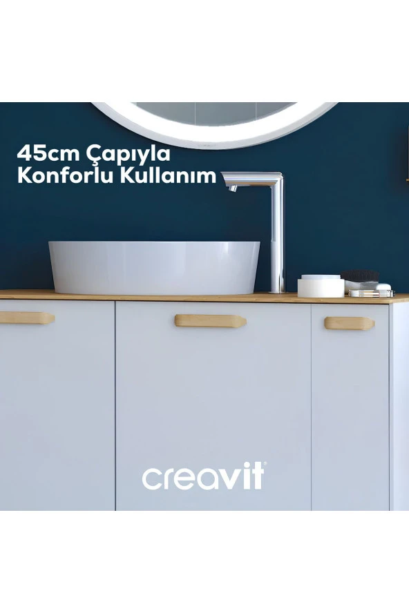 Ultra Yuvarlak Çanak Lavabo 45 Cm - 2