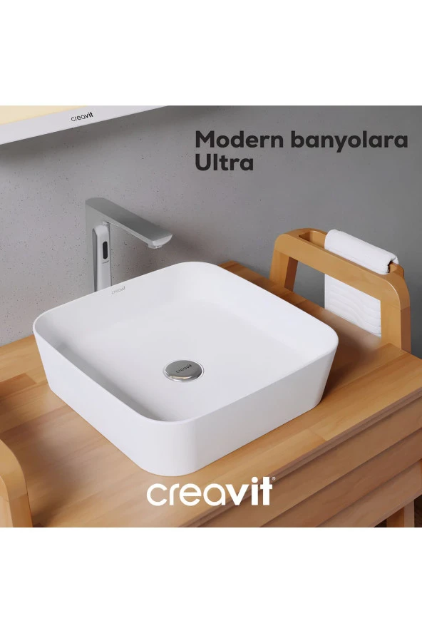 Creavit UL040 40 cm Ultra Çanak Lavabo